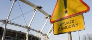 Polen Baustelle