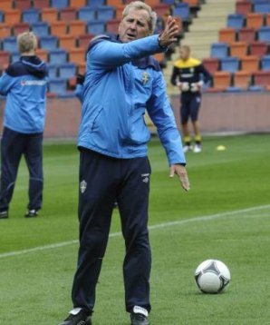 Schwedens Nationaltrainer Erik Hamren