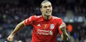 Andy Carroll jubelt für den FC Liverpool