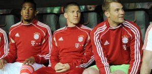 Bastian Schweinsteiger, Manuel Neuer und Jerome Boateng