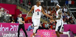 Dream Team,2012,Olympia,Kevin,Durant,Lebron,James,Abklatschen