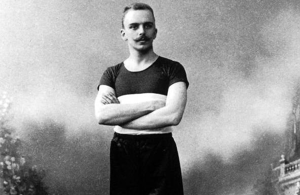 Friedrich Traun gewann Gold im Tennis