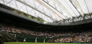 Geschlossenes,Dach,Wimbledon,Centre Court,London