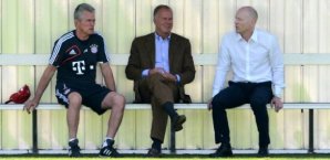 Karl Heinz Rummenigge,Bayern München,Training,Säbener Straße,Jupp Heynckes,Matthias Sammer