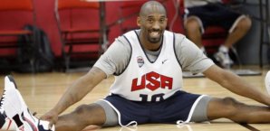 Kobe Bryant,Dream Team,USA,Olympia,London 2012,aufwärmen