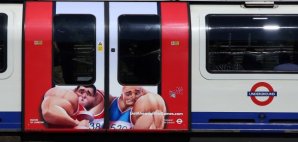 Olympia,London 2012,U-Bahn,Waggon,Airbrush