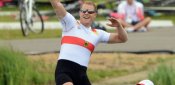 Kristof Wilke feiert den Olympiasieg