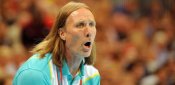 Schwedens Trainer Staffan Olsson
