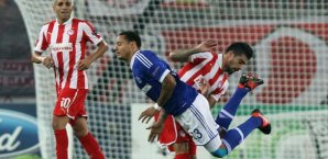 Jermaine,jones,paulo,machado,schalke,04,fc,olympiakos,piräus,champions,league