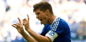 Klaas-Jan Huntelaar legte einen Treffer auf sein Konto drauf Klaas-Jan Huntelaar Schalke 04