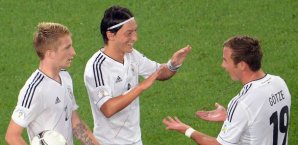 Mesut Özil, Marco Reus, Mario Götze, Deutschland