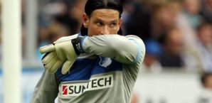 Tim Wiese machte gegen Freiburg keine gute Figur Tim Wiese,TSG Hoffenheim,Bundesliga
