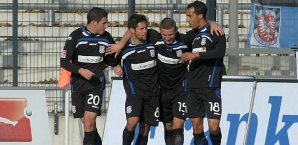 Die Frankfurter konnten sich gleich dreimal freuen FSV Frankfurt