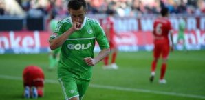 Ivica Olic traf für den VfL Wolfsburg Ivica Olic,VfL Wolfsburg,Bundesliga