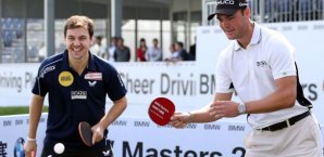 timo boll, martin kaymer, bmw masters, golf