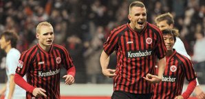 Alex Meier traf doppelt für Eintracht Frankfurt gegen Augsburg Alex Meier, Eintracht Frankfurt, FC Augsburg