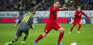 Daniel Carvajal erzielte das 2: für Leverkusen Daniel Carvajal,leverkusen