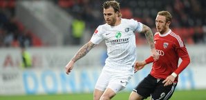 Moritz Hartmann (r) und Rene Klingbeil im Laufduell Hartmann,Klingbeil,
