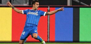 Joselu bejubelt den Ausgleich Joselu, Hoffenheim
