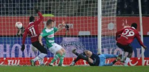 Mame Diouf traf zum 1:0 für Hannover 96 Mame Diouf,Hannover 96