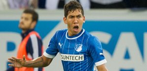Roberto Firmino gewann mit Hoffenheim gegen Schalke 04 Roberto Firmino, Hoffenheim, Schalke 04