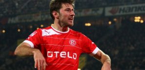 Stefan Reisinger traf zum 1:1 im Spiel gegen den BVB Stefan Reisinger,Fortuna Düsseldorf