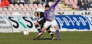 Erzgebirge Aue und der SV Sandhausen trennten sich unentschieden Erzgebirge Aue,SV Sandhausen