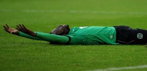 Mame Diouf erzielte den Ausgleich für Hannover, hatte das 2:1 auf dem Fuß und stand am Ende doch ohne Punkte dar Mame Diouf,Hannover 96