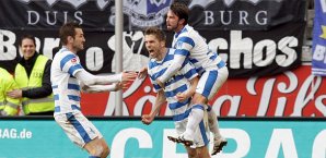 Duisburg holte gegen Regensburg einen 2-Tore-Rückstand auf MSV Duisburg, Jahn Regensburg