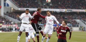 Am Ende eine gerechte Punkteteilung zwischen dem Club und dem HSV 1. FC Nürnberg,HSV,Bundesliga