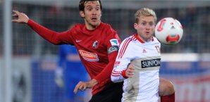 Andre Schuerrle,Julian Schuster,SC Freiburg,Bayer Leverkusen