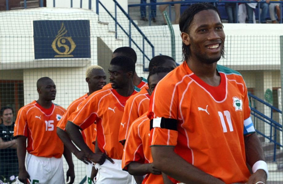 Drogba, Yaya Toure mit Elfenbeinküste
