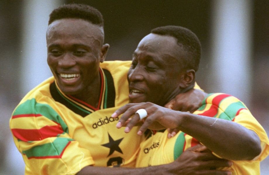 Yeboah mit Ghana
