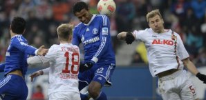 Vor Schalkes Tor war bisweilen einiges los Schalke,04,fc,augsburg