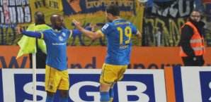 Eintracht Braunschweig bejubelt den Sieg Braunschweig,Jubel