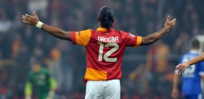 Didier Drogba will mit Gala jubeln didier drogba, galatasaray