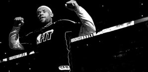 LeBron James wandelt auf Michael Jordans Spuren lebron,james,miami,heat,schwarz,weiss