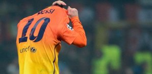 Lionel Messi,fc,barcelona,ac,mailand,enttäuschung