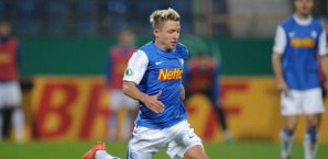 Marc Rzatkowski eröffnete den Torreigen Marc Rzatkowski,Fußball