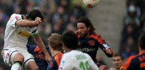 Martin Stranzl machte das 1:0 für die Gladbacher martin,stranzl,borussia,mönchengladbach,bayer,04,leverkusen