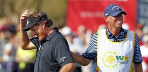 Phil Mickelson, Jim Mackay, Caddie, Phoenix Open