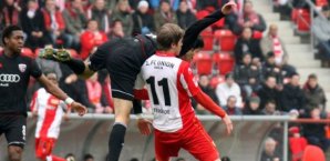 Im Stadion in der alten Försterei gab es für Union nur einen Punkt zu holen Union Berlin, VfR Aalen, 2. Bundesliga