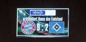 Der HSV ging gegen den FC Bayern München unter FC Bayern München,Hamburger SV,Bundesliga