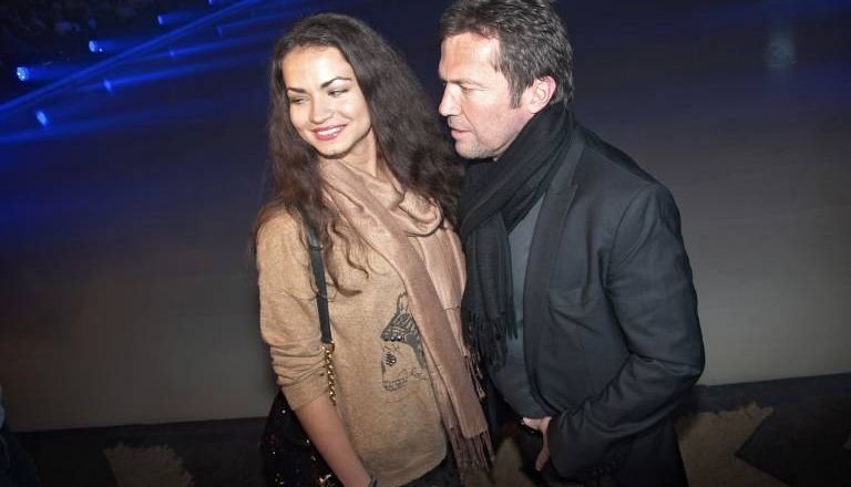 Und nochmal Lothar Matthäus - diesmal mit der neuen Freundin Anastasia
