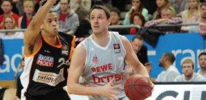 Bostjan Nachbar (r.) verlässt Bamberg Bostjan Nachbar,Brose Baskets Bamberg