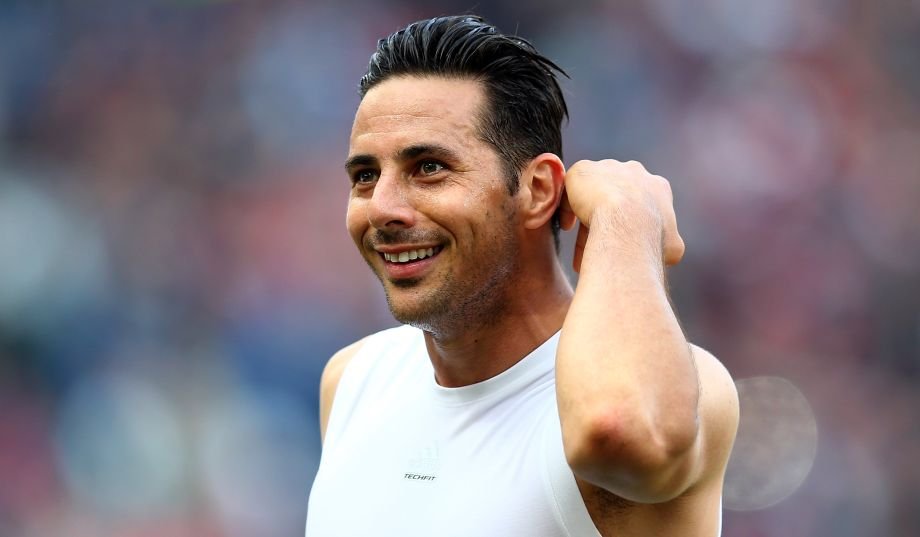 Claudio Pizarro vom FC Bayern München: Glücklich über den Sieg