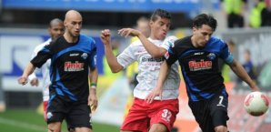 Kampfbetont war es heute Daniel Brückner,Carlinhos,Jens Wemmer