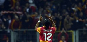 Drogba bedankt sich bei ganz Oben Didier Drogba, Galatasaray Istanbul