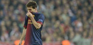 Lionel Messi ging mit dem FC Barcelona bei Bayern München unter Lionel Messi, FC Barcelona, Bayern München