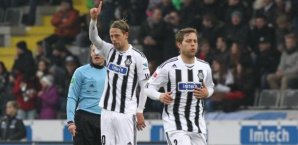 Marcel Reichwein erzielte das 1:0 marcel reichwein, vfr aalen